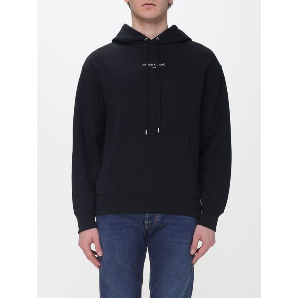 Maison Kitsune Men Organic Cotton Hoodie Maison Kitsune